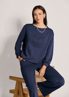 Sweatshirt avec imprimé en relief tendance thumbnail 3
