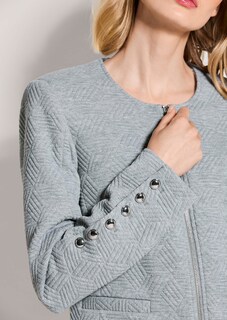 Jerseyblazer mit extravaganter Knopfleiste thumbnail 6