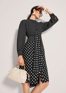 Robe à pois avec ceinture à nouer thumbnail 5