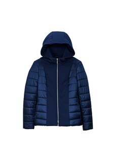 Leicht wattierte Steppjacke im Materialmix thumbnail 7