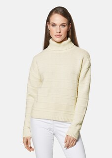 Rollkragen-Pullover mit dezenten Strickdetails thumbnail 2