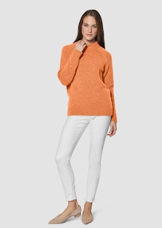 Round neck jumper with long sleeves thumbnail 3