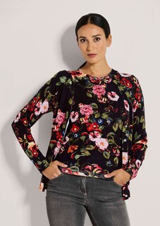 Strickjacke mit Unikat-Print thumbnail 2