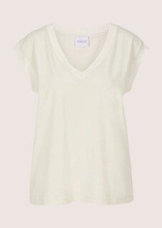 Sleeveless top with a wide ribbed trim thumbnail 6