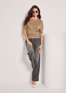 Leichter Feinstrickpullover aus Baumwolle thumbnail 4