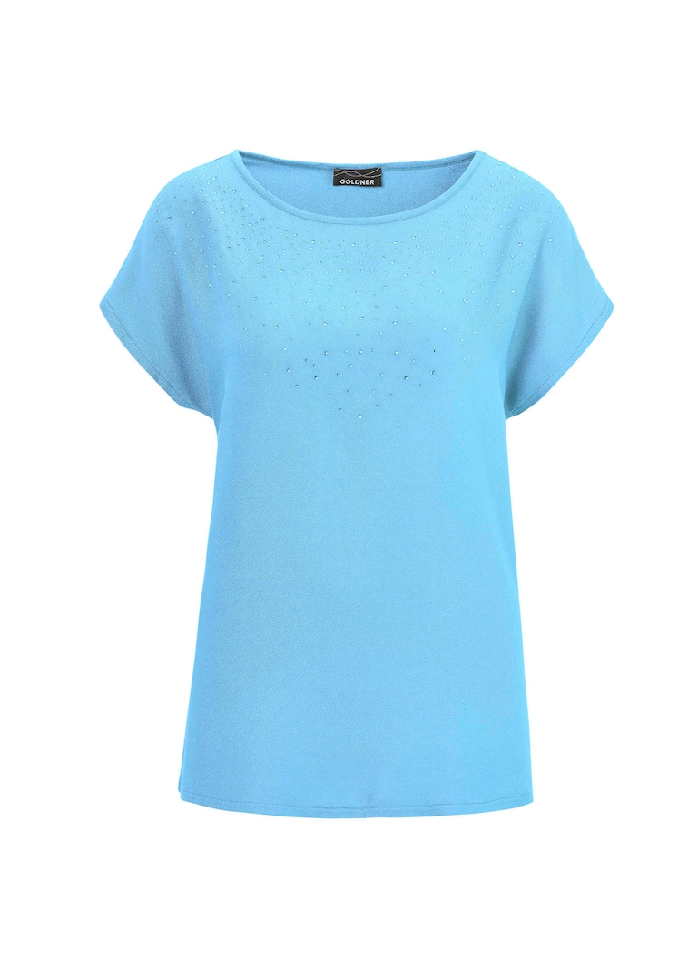 Bluse mit Glitzersteinen