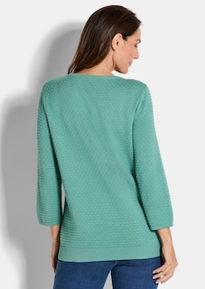 Strickpullover mit Pünktchenmuster thumbnail 3