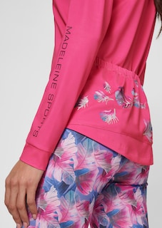 Radjacke mit Blätter-Foilprint thumbnail 6