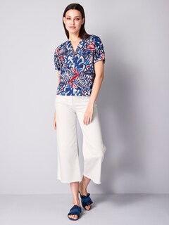 Bluse mit V-Ausschnitt thumbnail 4