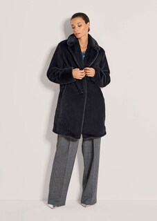 Oversized faux fur coat thumbnail 2