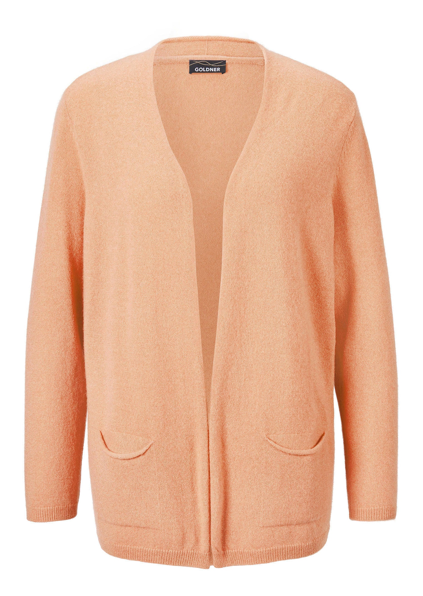 Lang tricot jasje van kasjmier