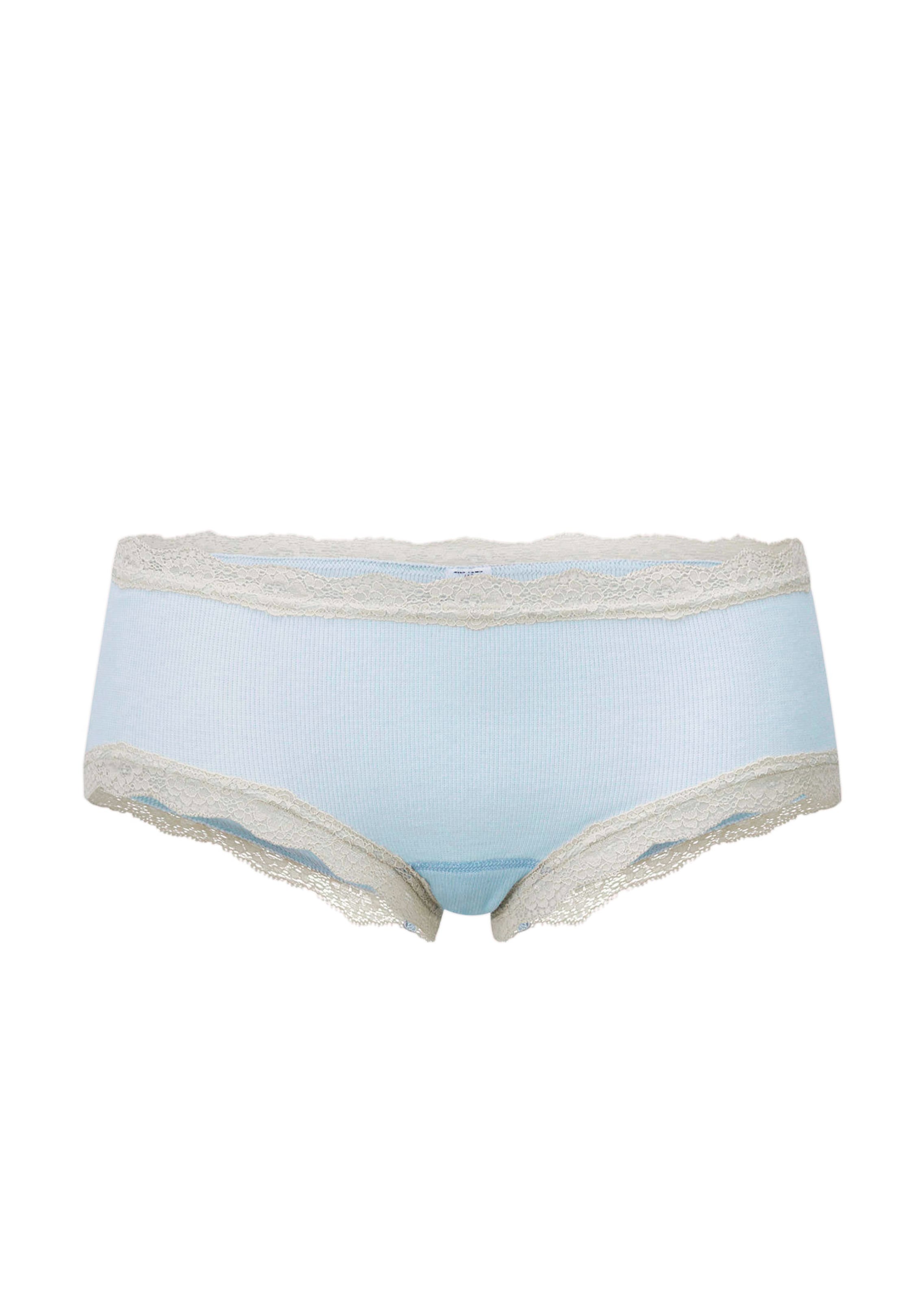 Nahtloser Taillenslip mit Spitze