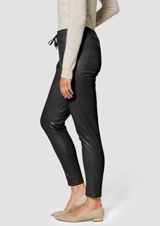 Beschichtete Hose in Lederoptik thumbnail 5