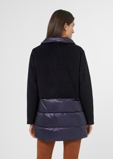 Padded jacket in a mix of materials thumbnail 4