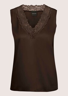 Lingerie-Top mit V-Ausschnitt und edler Spitze thumbnail 7