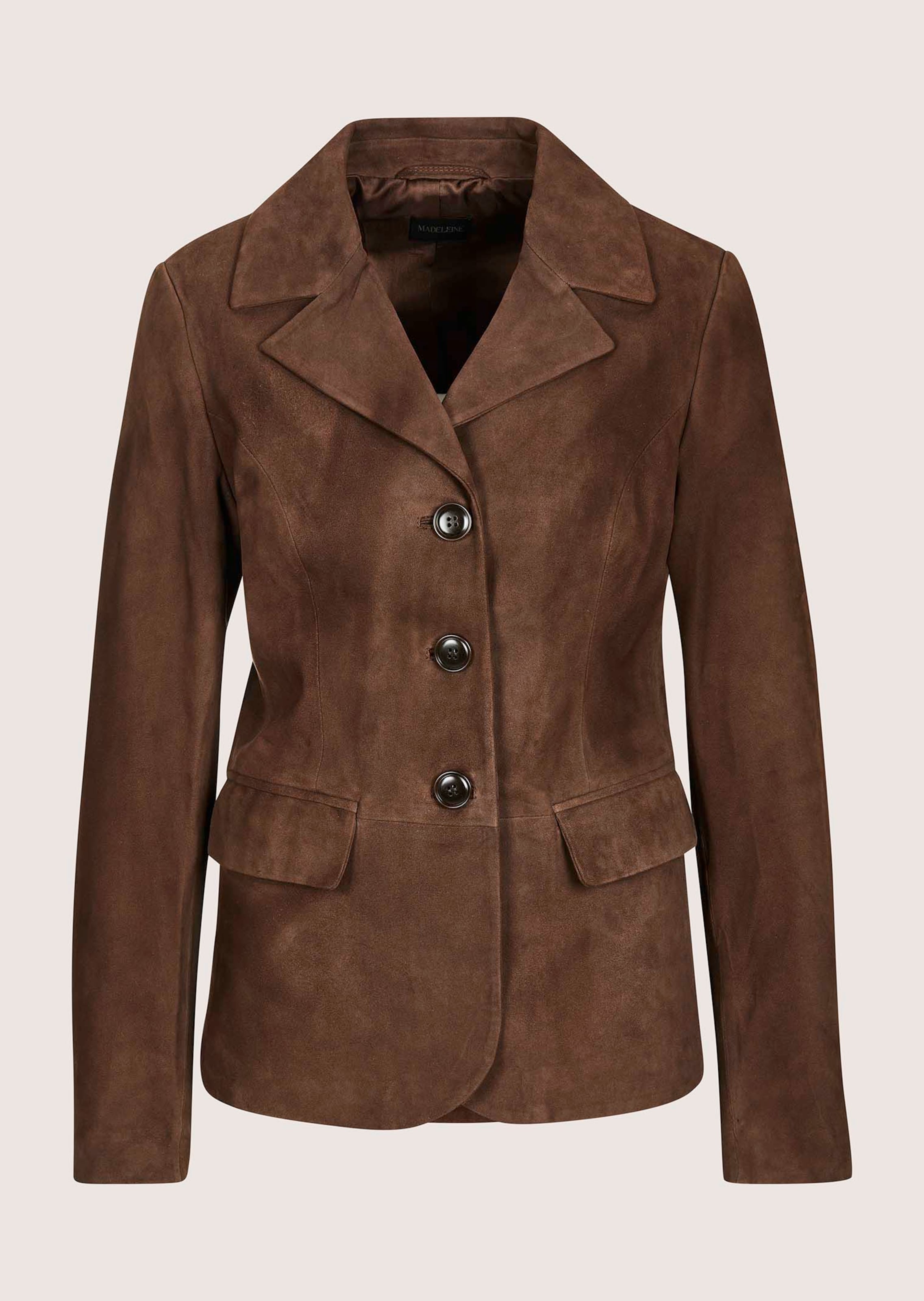 Lederblazer aus Lammnappa