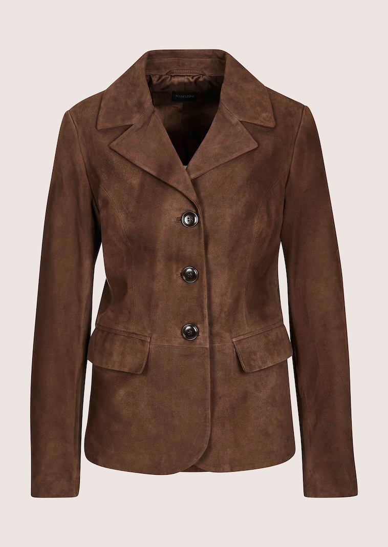 Lederblazer aus Lammnappa