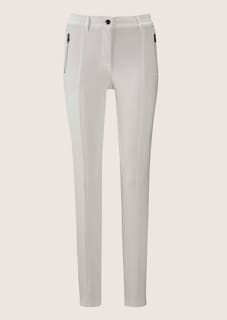 Skinny fit trousers with zip pockets thumbnail 7