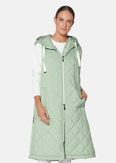 Lange Steppweste in Oversized-Form thumbnail 2