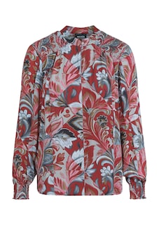 Blouse à enfiler en satin de viscose chatoyant thumbnail 6