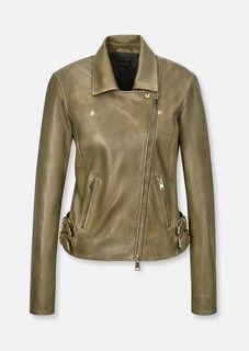 Lederjacke mit Reißverschluss thumbnail 7