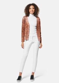 Cardigan with leo pattern thumbnail 3