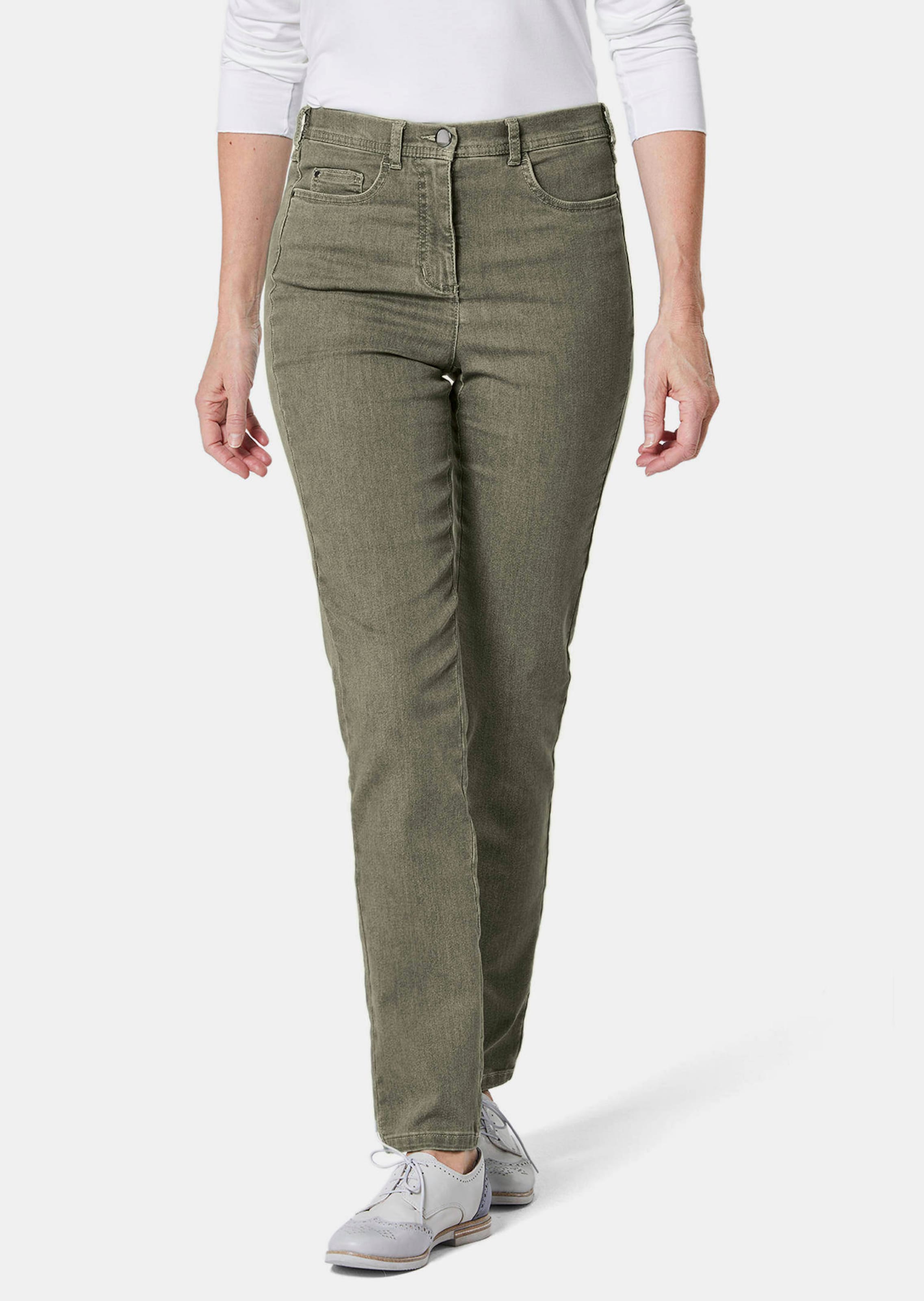 Kapeat LOUISA-merkkiset high stretch -farkut