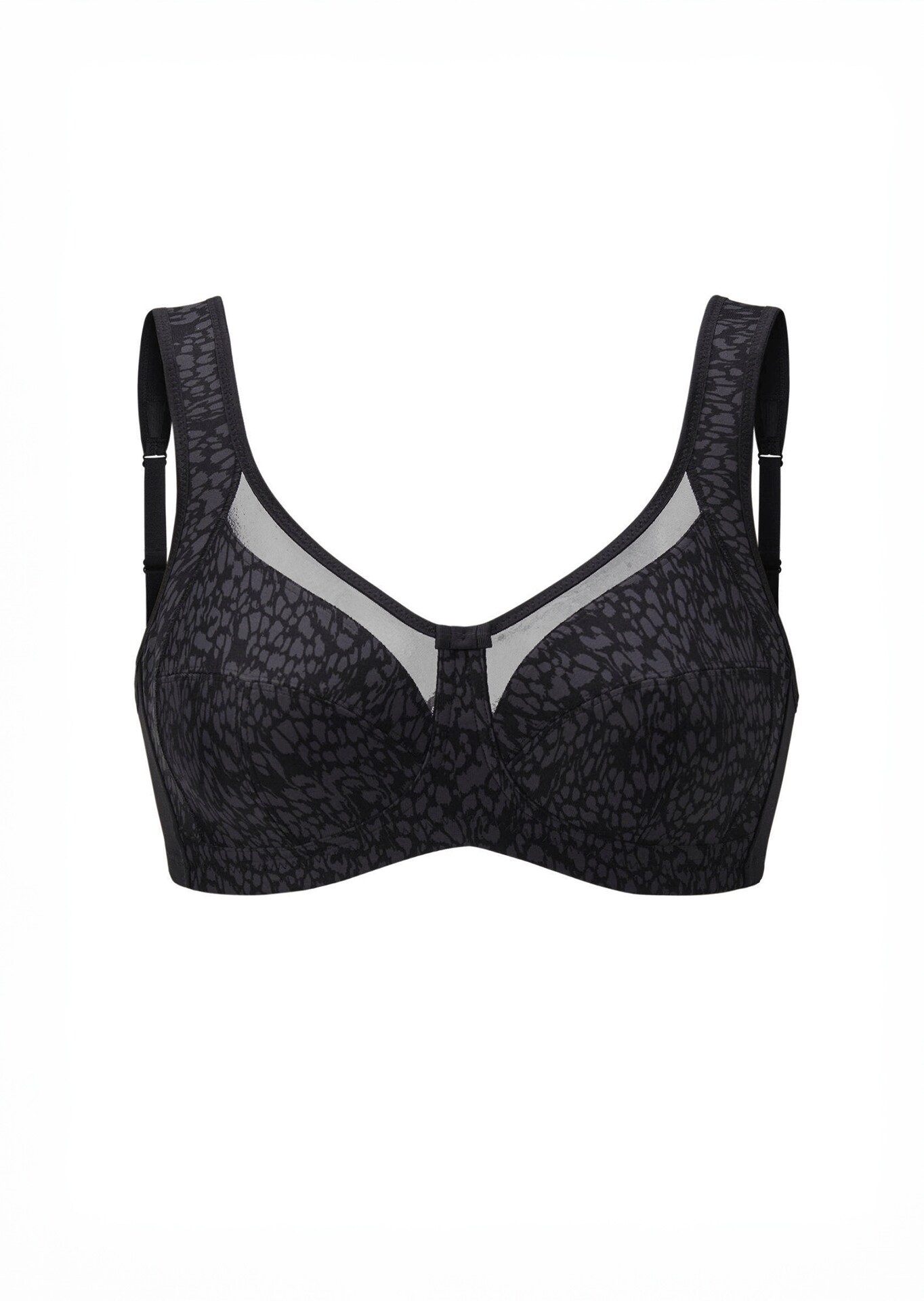 Soutien-gorge sans armatures, avec imprimé mille-fleurs