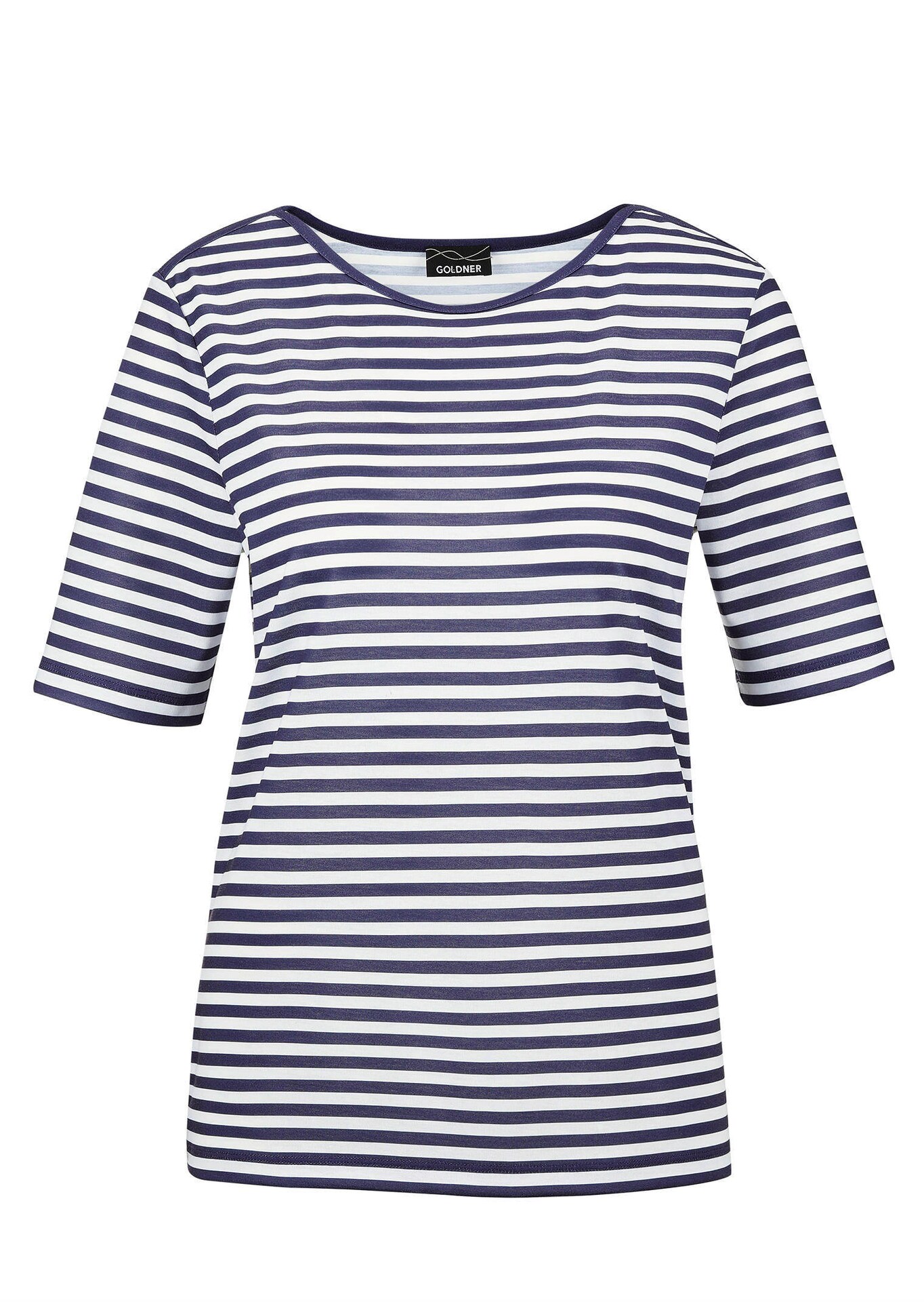 Ringelshirt aus Viskosejersey