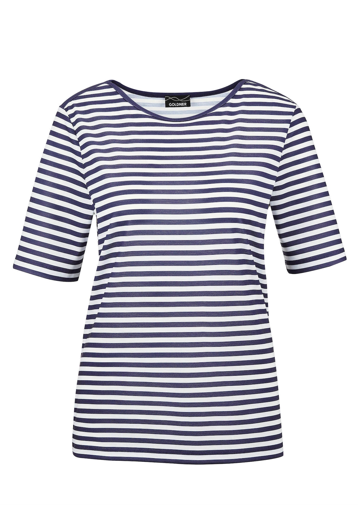 Ringelshirt aus Viskosejersey