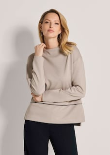 Sportives Sweatshirt mit Stehkragen thumbnail 2