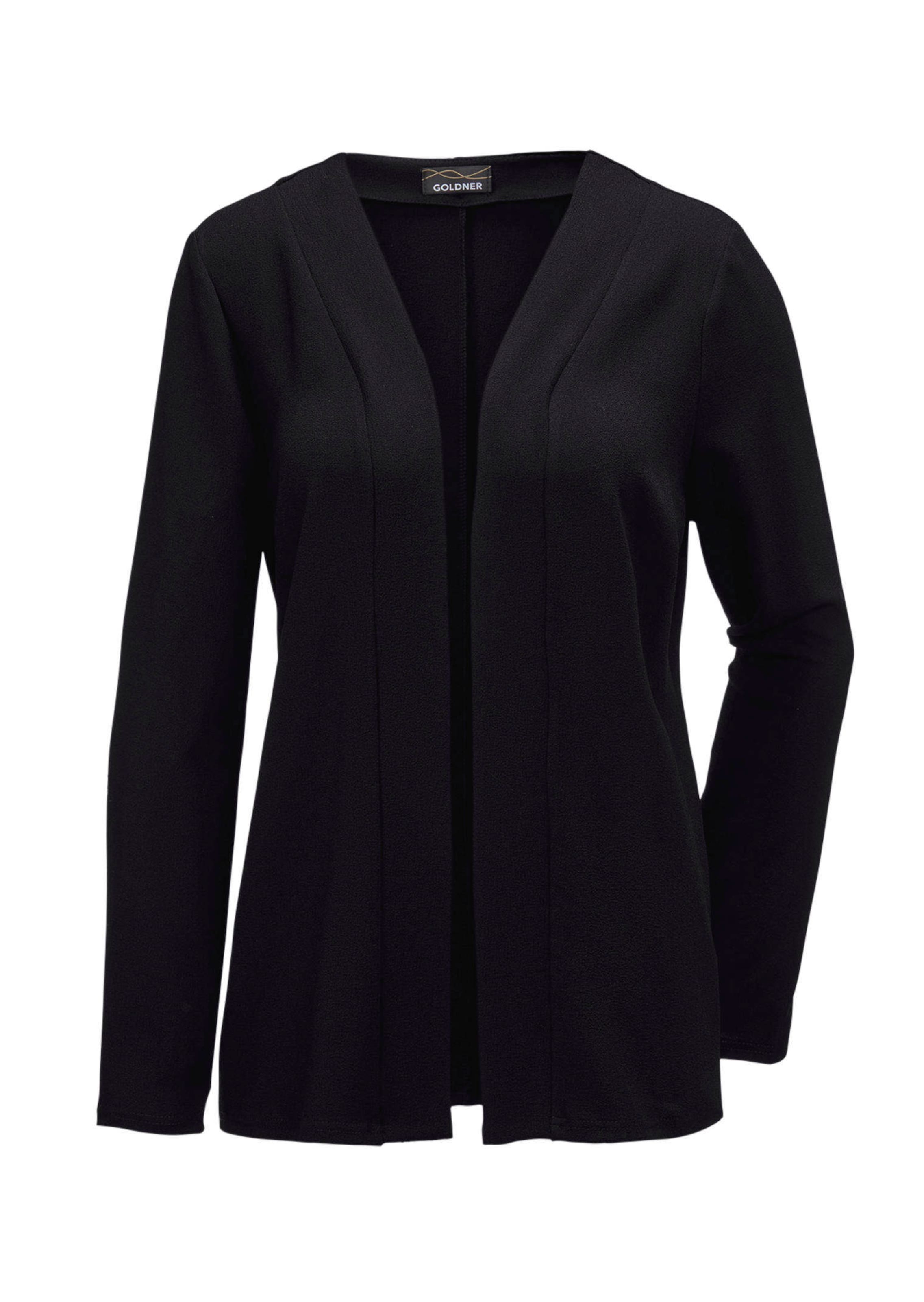 Schicke Crêpe-Longjacke