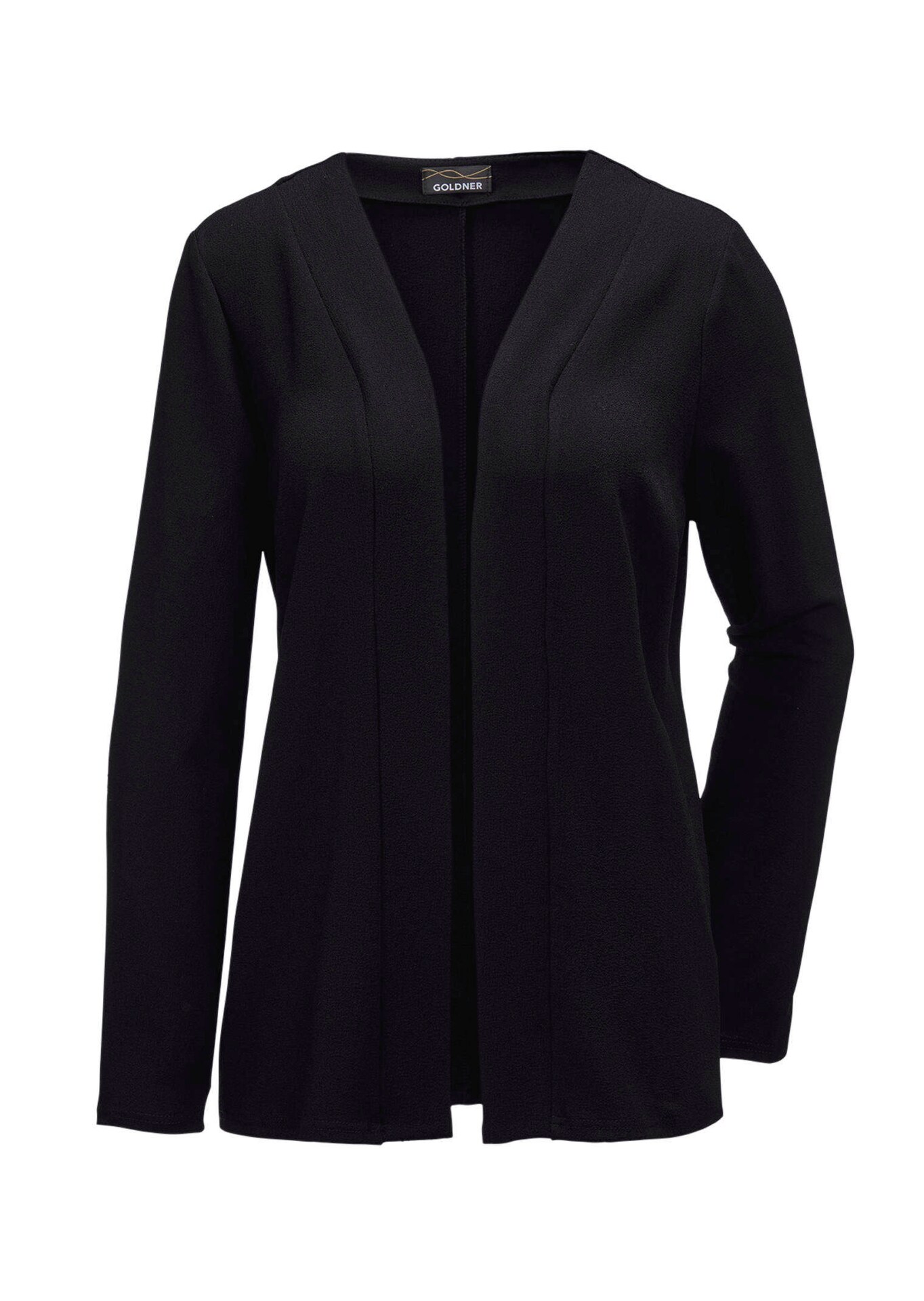 Schicke Crêpe-Longjacke