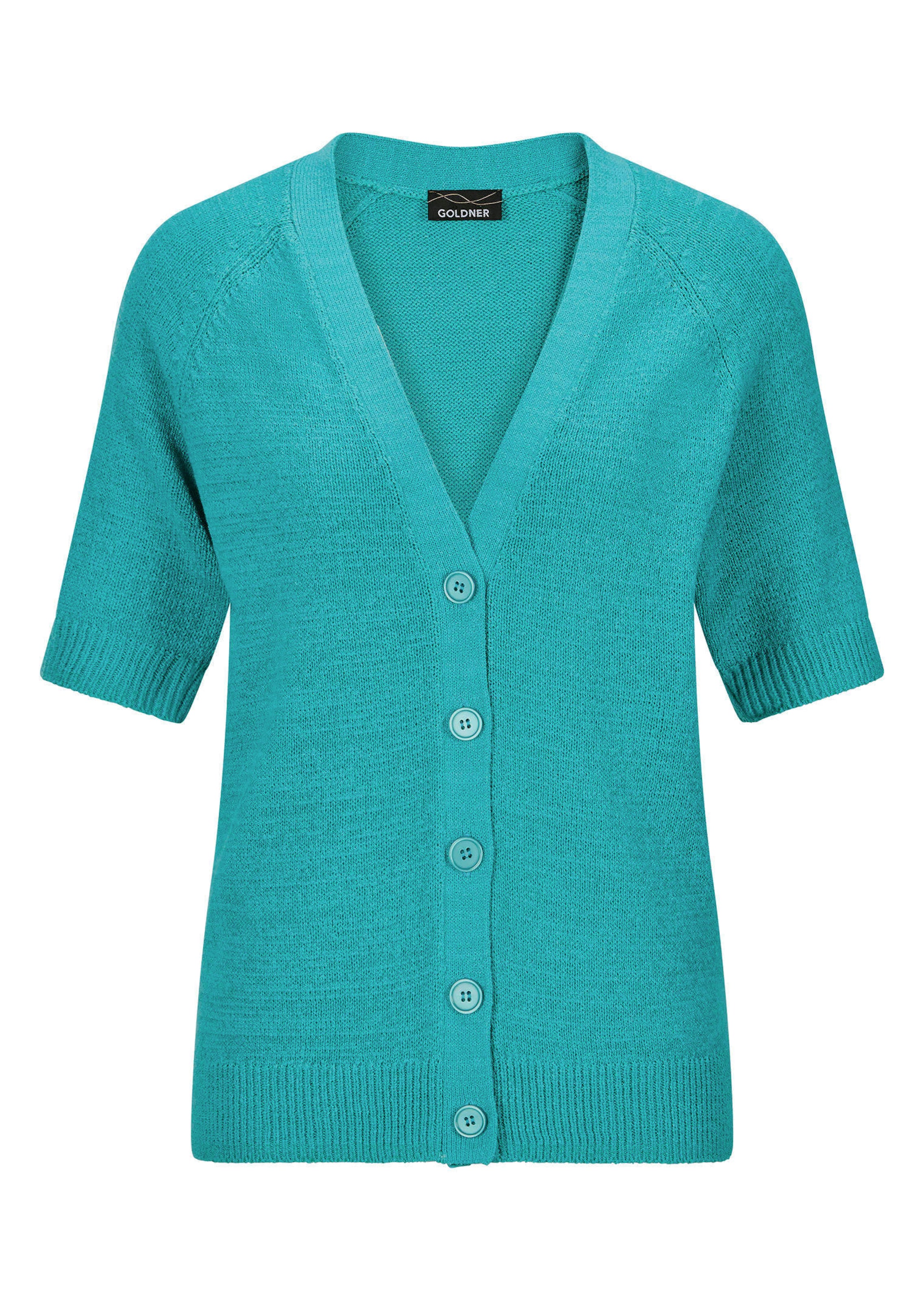 Tricot jasje van koel lintjesgaren