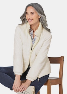 Veste réversible d'aspect tricot ou matelassé thumbnail 4