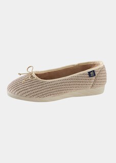 Pantoufles ballerines effet tricot thumbnail 6