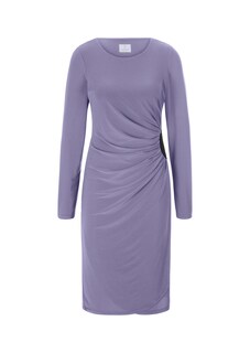 Langarm-Kleid mit seitlicher Raffung thumbnail 6