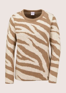 Pullover mit modischem Zebra-Muster thumbnail 7