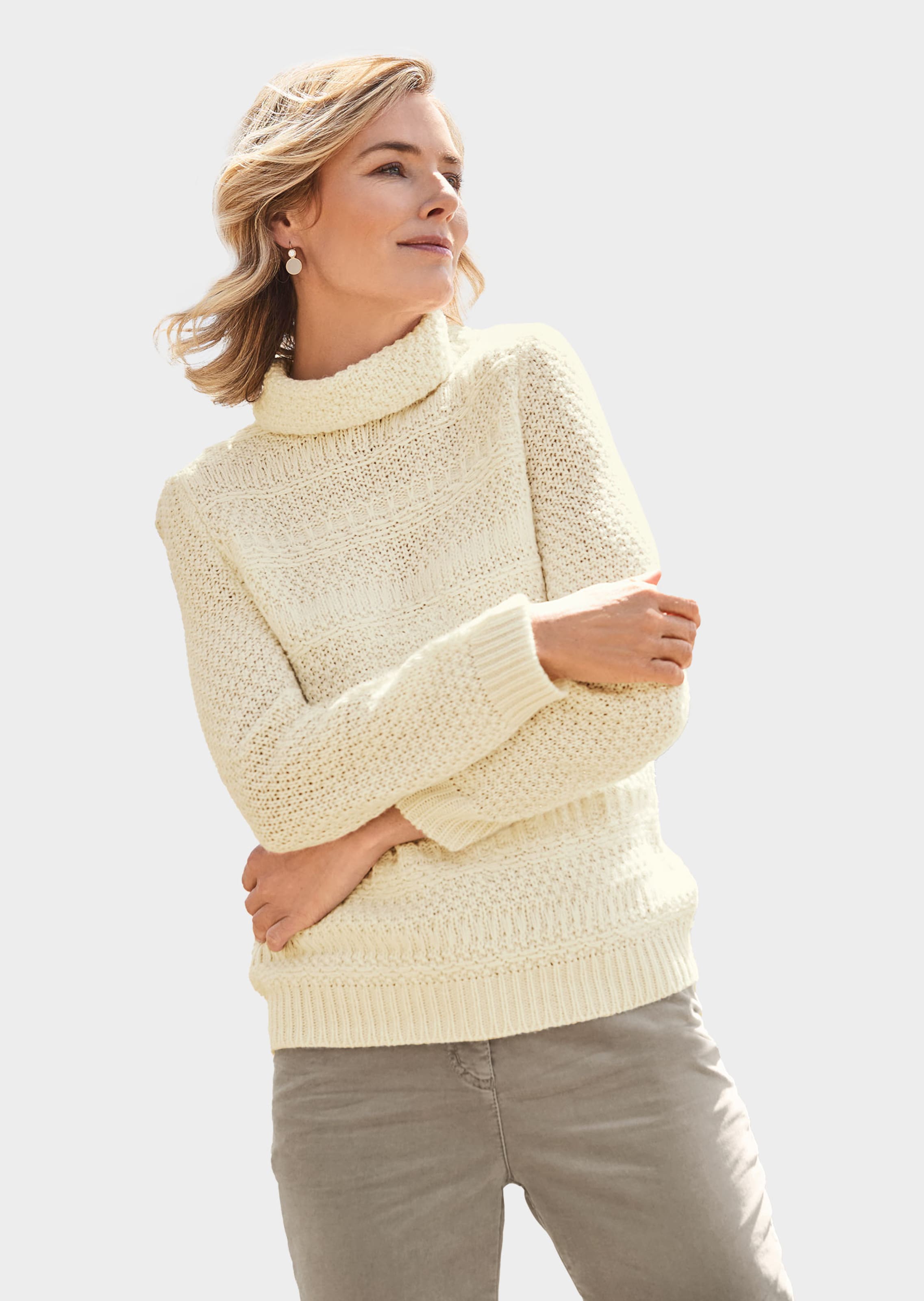 Pullover mit Alpaka-Wolle