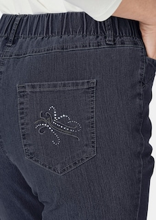 Schlupfjeans CARLA mit Glitzersteinen thumbnail 5