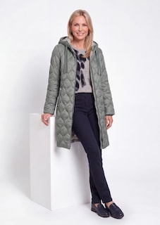 Manteau matelassé avec capuche thumbnail 4