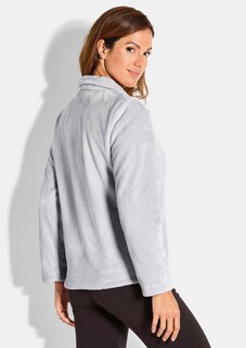 Veste en laine polaire avec gros boutons thumbnail 3