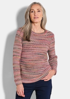 Pull en tricot multicolore thumbnail 1