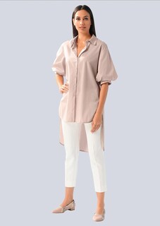 Longbluse mit Puffärmeln thumbnail 3