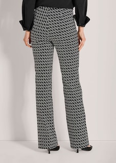 Bedruckte Schlupfhose in ausgestellter Form thumbnail 4