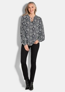 Viskose-Bluse mit Rüschen thumbnail 2