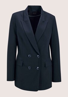 Zweireihiger Longblazer mit Futter thumbnail 7