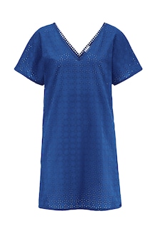 Casual dress with eyelet embroidery thumbnail 4