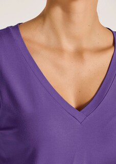 Casual V-neck top thumbnail 5