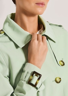 Korte jas in trench-stijl thumbnail 6